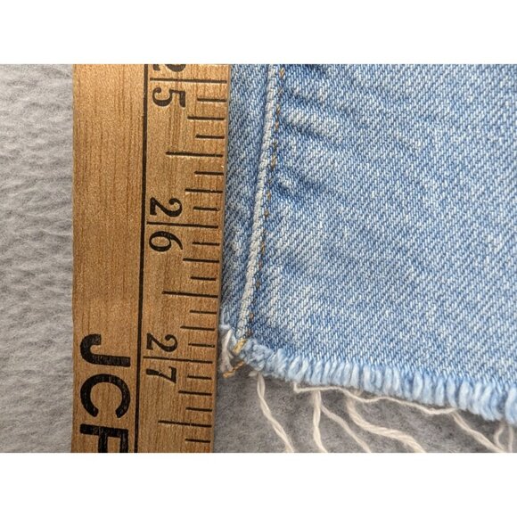 Madewell Jeans Womens SZ 28 Blue Curvy Perfect Vintage Straight Made in USA Y2K - Picture 11 of 16
